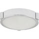 Halo LED 8 inch Chrome Flush Mount Ceiling Light